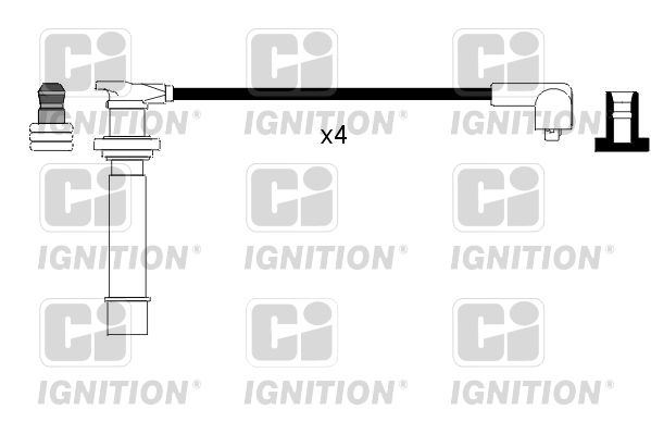 QUINTON HAZELL Комплект проводов зажигания XC935